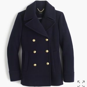 J Crew Classic Peacoat
